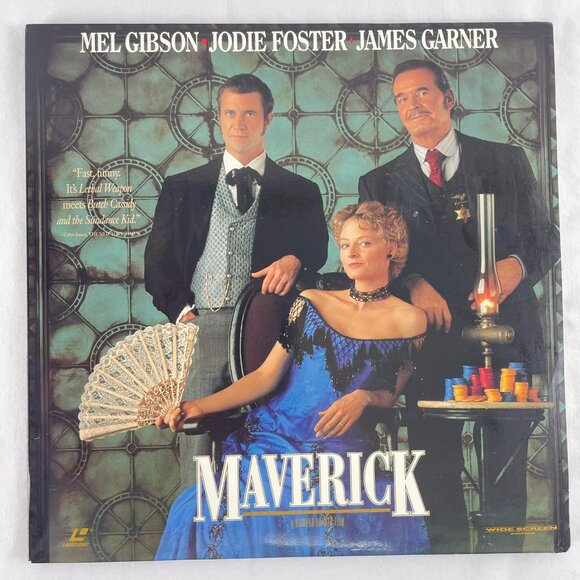 Home Video Laserdisc LD Maverick Rare Collectible Classic Western Series - Picture 2 of 8